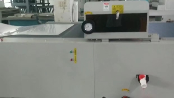 Film / Kertas Menyampaikan Peralatan Pelapis Tirai 60KW Empat Tahap