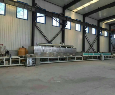Peralatan pengeringan vakum gelombang mikro industri 380V 10T/jam Kapasitas