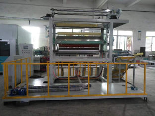 3500mm × 1720mm × 1850mm Mesin Transfer Panas Rotary untuk Kalsium Silikat Board 1