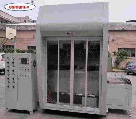 Untuk Pengolahan Permukaan 0-3m/Min Kecepatan Lapisan Mesin Lapisan Semprot 1000mm Panjang Minimal Mesin Dan 300mm Lebar Semprot