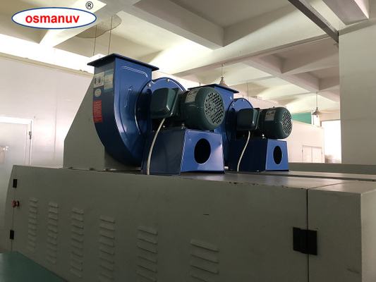 1387mm 9.7KW UV Lamp Curing Machine Dengan 380V 50HZ Power Supply Voltage