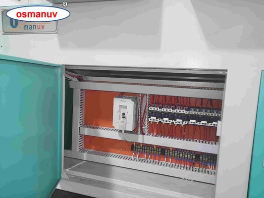 Lima Lampu 1.5mm Mesin pengerasan Dilengkapi Untuk Lembar PVC, Lembar Kalsium Silikat, Lembar Aluminium, Lembar Besi permukaan
