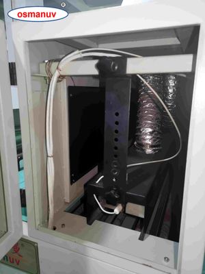 Dua Lampu 5-20m/Min Mesin UV Curing