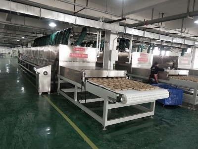 Pengering vakum gelombang mikro 9 tahap Untuk dalam suhu lingkungan 0-40C Untuk kemasan industri