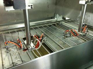 UV Paint Spray Coating Line untuk panel laminasi finishing dan instant curing