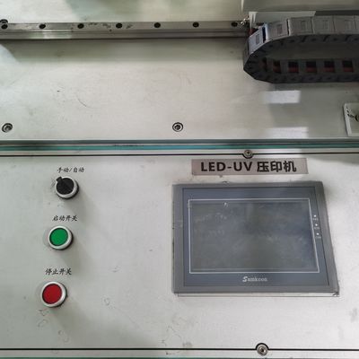 UV Coating Production Line Uv Embossing By UV Glue Untuk Lembar Akrilik Kaca