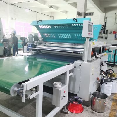 Mesin Pelapis Dua Roller Berkecepatan Tinggi Untuk Pintu Papan Kaca Akrilik Kayu