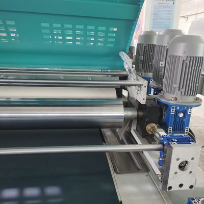Mesin Pelapis Dua Roller Berkecepatan Tinggi Untuk Pintu Papan Kaca Akrilik Kayu
