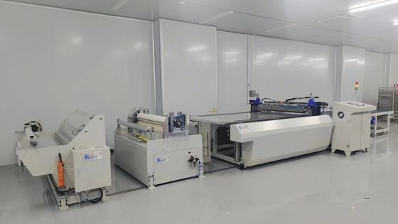 Precision Slit Coating Machine Berat pelapis seragam Die disesuaikan