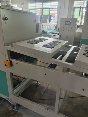 Profesional 400mm Scrape Coating Machine 0.1-10m/Min Otomatis Rewinding