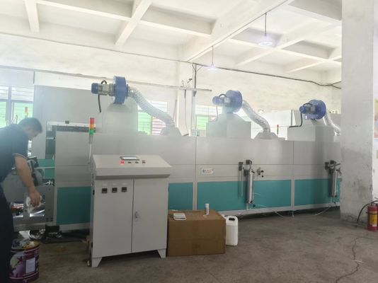 Profesional 400mm Scrape Coating Machine 0.1-10m/Min Otomatis Rewinding