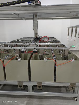Mesin Lapisan Spin 24 Stasiun Untuk Pulp Molding Serat Dengan Barrier Coat