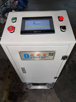 Taiyuan Changyuan Nozzle Digunakan Pulp Molding Coating Machine dengan Berat 110kg dan 400 * 400 * 500 Mm Spray Room