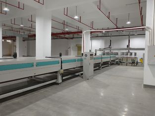 Mesin Lapisan Spin Full Automatic Coating Line 24 Station Untuk Produk Pulp Molded