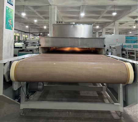 85kW Daya Air pendingin Mesin pengering gelombang mikro 9 tahap