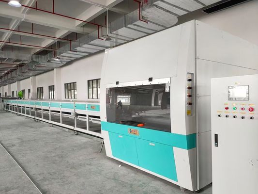 UV Paint Spray Coating Line untuk panel laminasi finishing dan instant curing