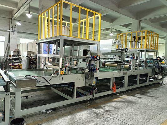 Otomatisasi Lanjutan Solusi Disesuaikan Scrap Coating Line Efektif Lebar 1320mm