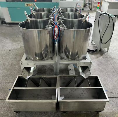 Sistem Pelapisan Putar Presisi 6-Posisi untuk Kemasan Makanan Pulp Cetak - Kontrol Ketebalan Film yang Seragam