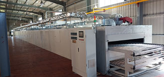 Lini Pengering Gas Alam 28m Tugas Berat 24kw Untuk Paket Cetakan Pulp