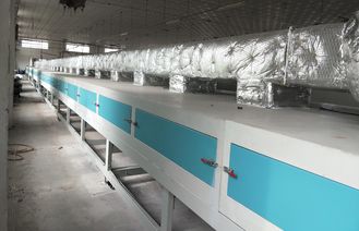 Lini Pengering Gas Alam 28m Tugas Berat 24kw Untuk Paket Cetakan Pulp