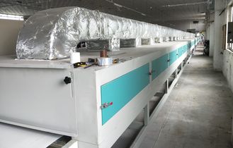 Lini Pengering Gas Alam 28m Tugas Berat 24kw Untuk Paket Cetakan Pulp