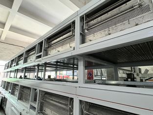 Mesin pengering sirkulasi udara panas gas lapisan ganda untuk 1320 Conveyor 144 Kw