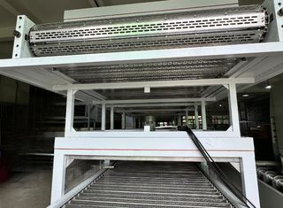 Mesin pengering sirkulasi udara panas gas lapisan ganda untuk 1320 Conveyor 144 Kw