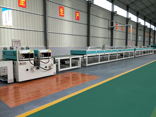 Teknik presisi Solusi yang disesuaikan Mesin Lapisan Roller Dengan Lapisan Roller Ke depan Dan Kembali Lebar Efektif 1320mm