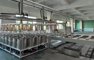 Garis Produksi Pelapisan Internal untuk Nampan, Mangkuk, dan Peralatan Makan yang Tahan Panas, Minyak, dan Air Panas untuk Cetakan Pulp