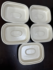 Garis Produksi Pelapisan Internal untuk Nampan, Mangkuk, dan Peralatan Makan yang Tahan Panas, Minyak, dan Air Panas untuk Cetakan Pulp