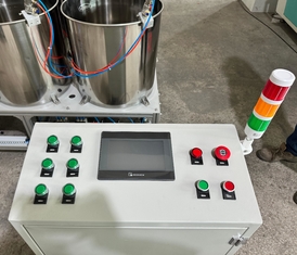 Bowl Lid Food Packaging Tray Coating Untuk Air Minyak Panas Proof Enam Stasiun Spin Coating Machine Untuk Bambu Paper Gula
