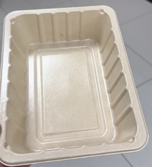Bowl Lid Food Packaging Tray Coating Untuk Air Minyak Panas Proof Enam Stasiun Spin Coating Machine Untuk Bambu Paper Gula