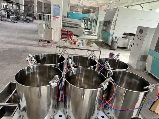 Sistem Pelapisan Putar Kecepatan Tinggi untuk Peralatan Makan | Pelapisan Internal Produksi Massal