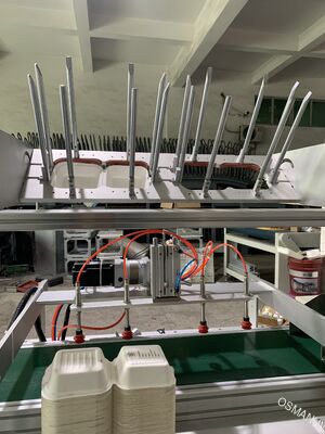 Printer Inkjet Industrial OnePass dengan Konfigurasi Parameter yang Dapat Disesuaikan untuk Pencetakan Langsung pada Permukaan Cetakan Pulp Melengkung