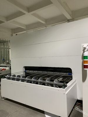 Jalur Lapisan Semprot Otomatis Efisiensi Tinggi untuk Piring Anggur & Kemasan Kosmetik (Lapisan Luar)