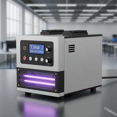 7.5KW Led Uv Curing Systems Untuk Mencetak, Lapisan Uv Dan Mesin Curing