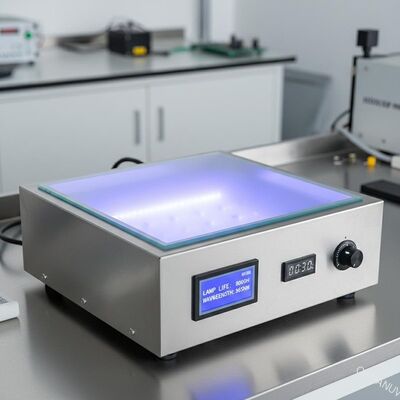 300mm*400mm Curing Area UV Curing Machine dengan 8000h Lamp Life dan 365nm Wavelength