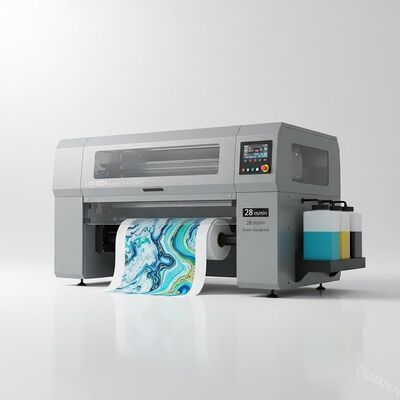 UIN-300A Printer Digital Lulus Tunggal dengan Kepala Cetak 300mm Tinta Berbasis Air dan Kecepatan 28m/menit untuk Desain Kustom