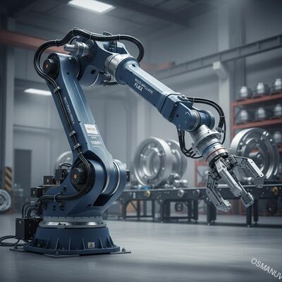 Manipulator Robot Industri 6-Sumbu Tugas Berat dengan Penanganan Muatan Tinggi, Jangkauan yang Dapat Disesuaikan, dan Fleksibilitas Multi-Aplikasi