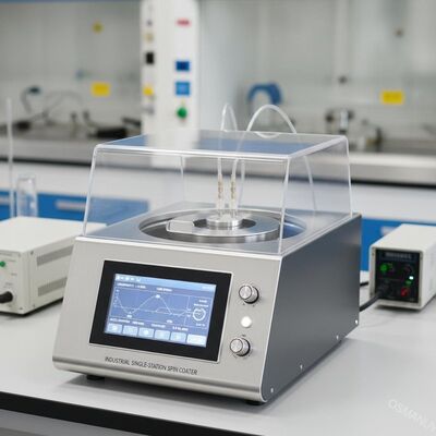 MESIN COATING SPIN STASI TUNGGAL INDUSTRI DENGAN UNIFORMITAS ±1% – KONTROL AKSELERASI & DISPENSING YANG DAPAT DISESUAIKAN
