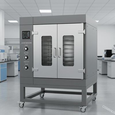 Rentang suhu yang dapat disesuaikan Oven industri dengan distribusi suhu seragam dan konstruksi tugas berat untuk elektronik dan farmasi