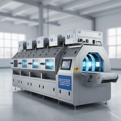 PENGERING KONVEYOR MICROWAVE INDUSTRI HEMAT ENERGI – PENGATURAN MAGNETRON & ALIRAN UDARA YANG DAPAT DISESUAIKAN