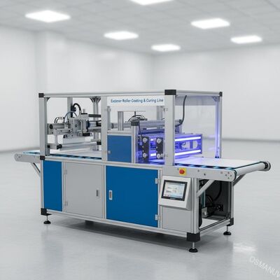 Jalur Pelapisan & Pengeringan Roller Excimer Berkualitas Tinggi yang Ringkas untuk Panel Lembut Kulit