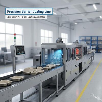 Jalur Lapisan Penghalang Presisi untuk Produk Pulp Molded - Aplikasi Lapisan WVTR & OTR Ultra-Rendah