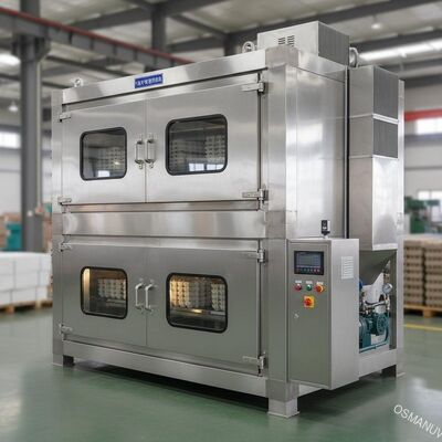 Oven Pengering Gas Alam Kapasitas Tinggi Dua Tingkat untuk Pencetakan Pulp Industri