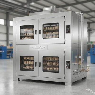Oven Pengering Gas Alam Lapisan Ganda yang Dikontrol Presisi untuk Produk Pulp Cetakan Premium
