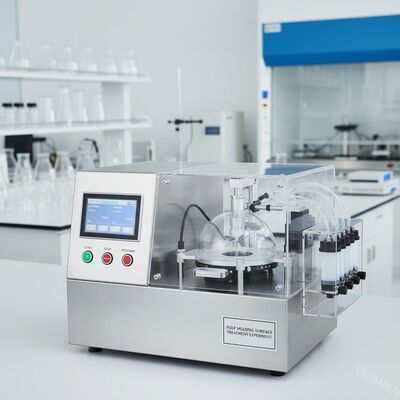 Multi-fungsi terpadu satu-stasiun Spin Coating Workstation untuk Komprehensif Pulp Molding Percobaan Perawatan Permukaan