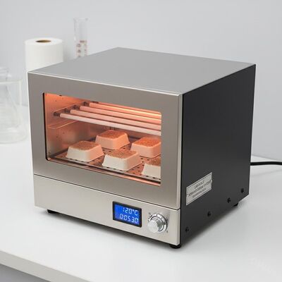 Sistem Pengeringan Inframerah Skala Laboratorium untuk Pelapis Pulp Cetak – Oven Eksperimental Ringkas