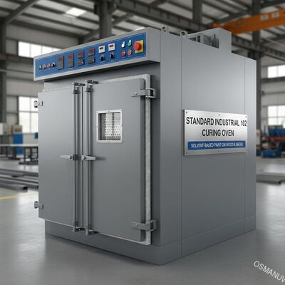 Oven Pengering Industri Standar 102 untuk Cat Berbasis Pelarut pada Kayu & Logam