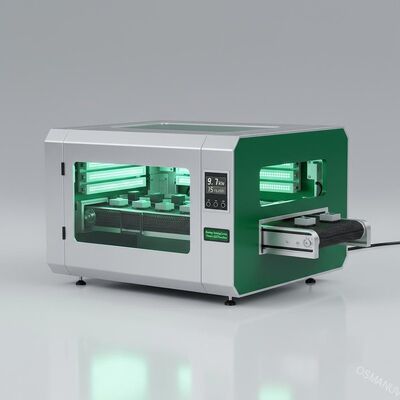 9.7KW Lampu Hemat Energi Mesin UV Curing, Mesin Led Uv Hijau 15m / Min